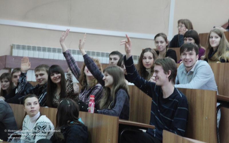 21.02.12 21 февраля в НГТУ состоится встреча с руководством НПО «ЭЛСИБ» ОАО , фотография: В. Невидимов