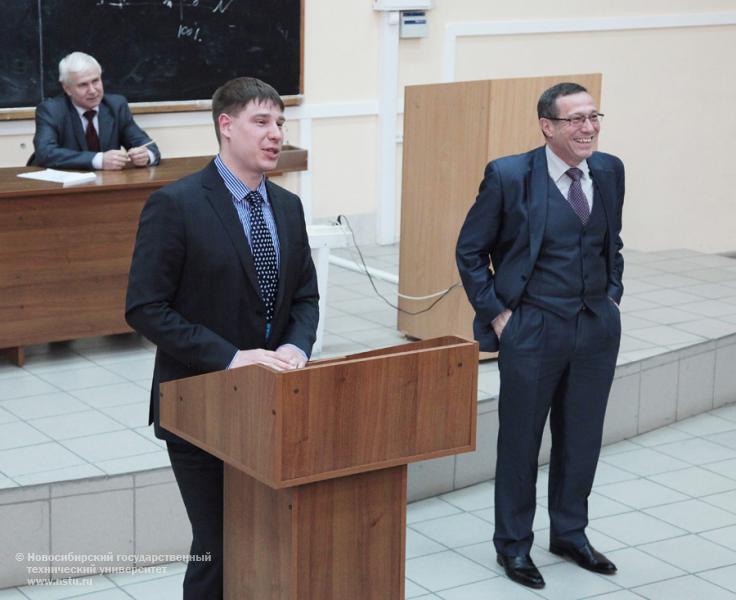 21.02.12 21 февраля в НГТУ состоится встреча с руководством НПО «ЭЛСИБ» ОАО , фотография: В. Невидимов