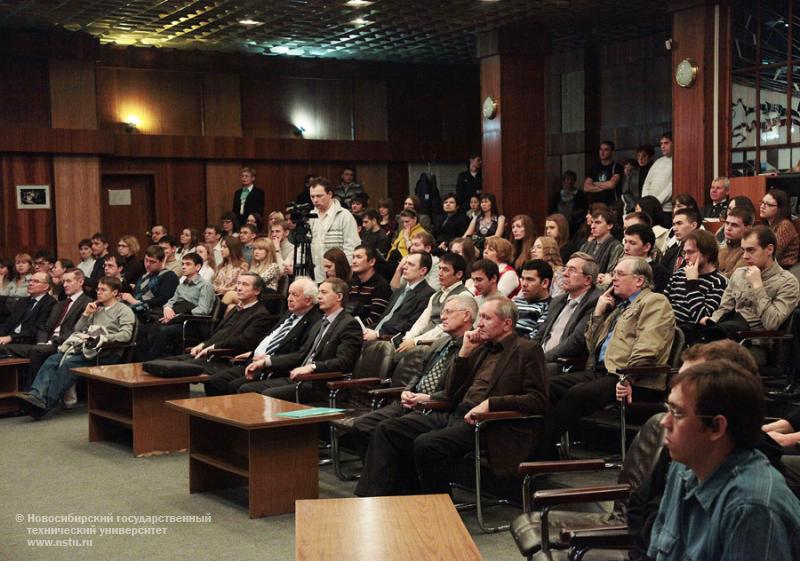 26.03.12 26 марта в НГТУ состоится открытие научной сессии , фотография: В. Невидимов