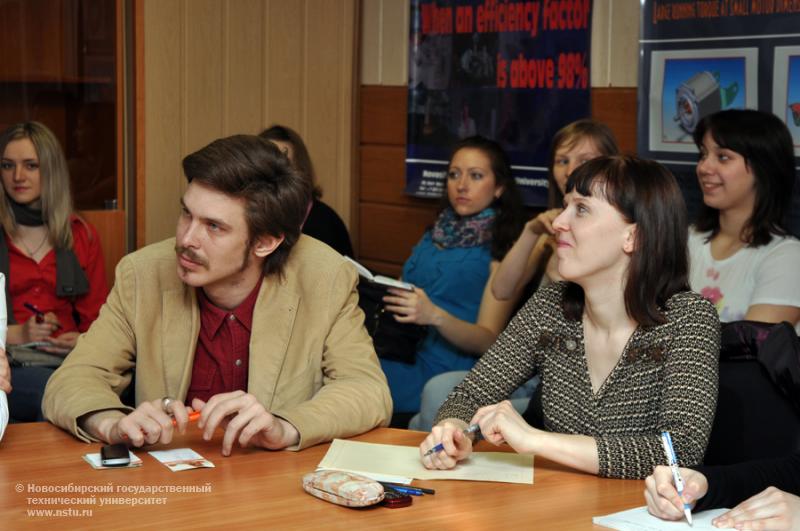 03.04.12 «Неделя карьеры» в НГТУ, фотография: В. Кравченко