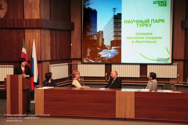 05.05.12 5 мая состоится брифинг по результатам стажировки профессорско-преподавательского состава в Финляндии в рамках программы «Развитие инфраструктуры и инновационной деятельности в НГТУ» , фотография: В. Невидимов