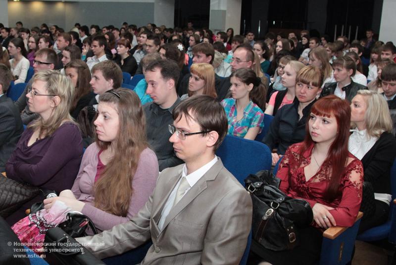 16.05.12     16 мая в НГТУ состоится научно-практическая конференция «Успешные проекты молодых ученых городу Новосибирску», фотография: В. Невидимов