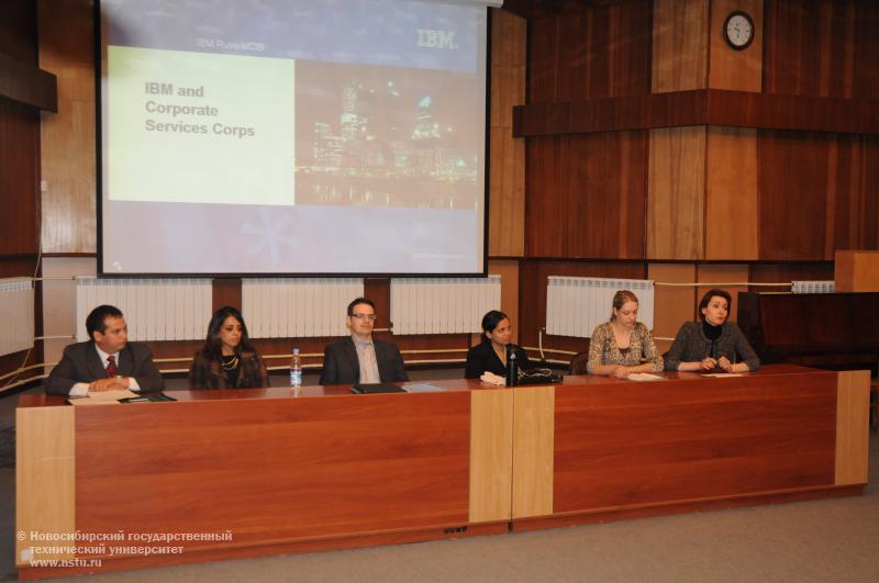 16.05.12 16 мая в НГТУ состоится презентация компании IBM , фотография: В. Кравченко