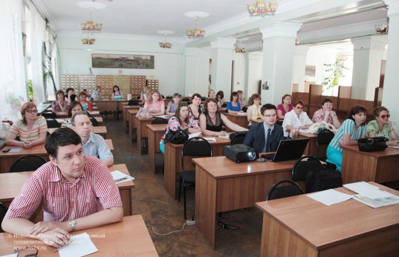 14.06.12 Семинар компании Thomson Reuters в НГТУ , фотография: В. Невидимов
