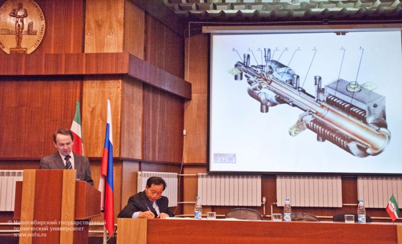 05.10.12 Визит в НГТУ делегации Республики Корея , фотография: В. Невидимов