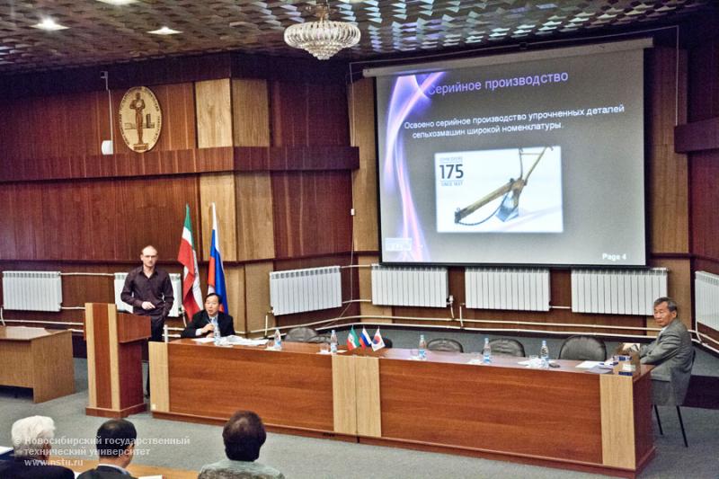 05.10.12 Визит в НГТУ делегации Республики Корея , фотография: В. Невидимов