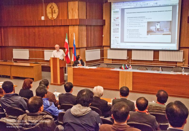05.10.12 Визит в НГТУ делегации Республики Корея , фотография: В. Невидимов