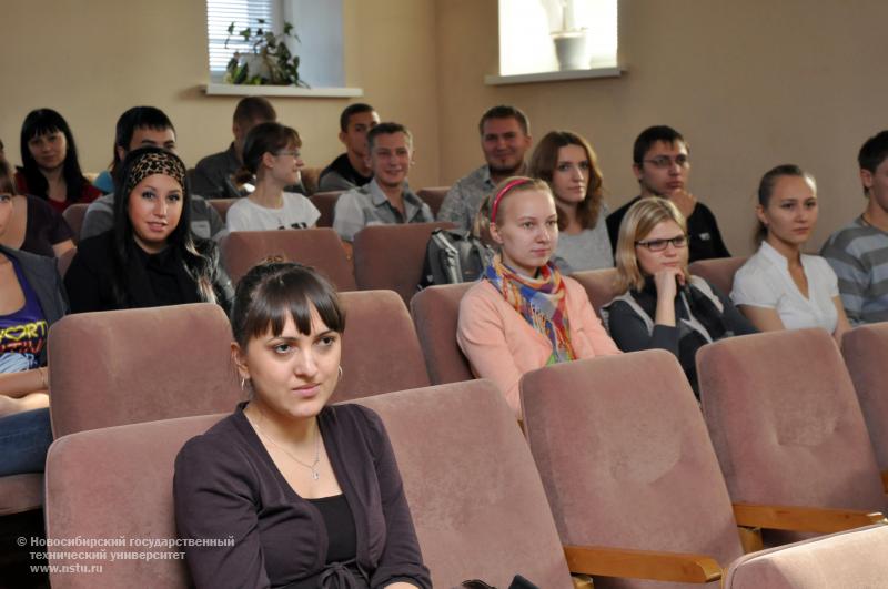 18.10.12 18 октября в НГТУ пройдут выступления представителей польских вузов, фотография: В. Кравченко