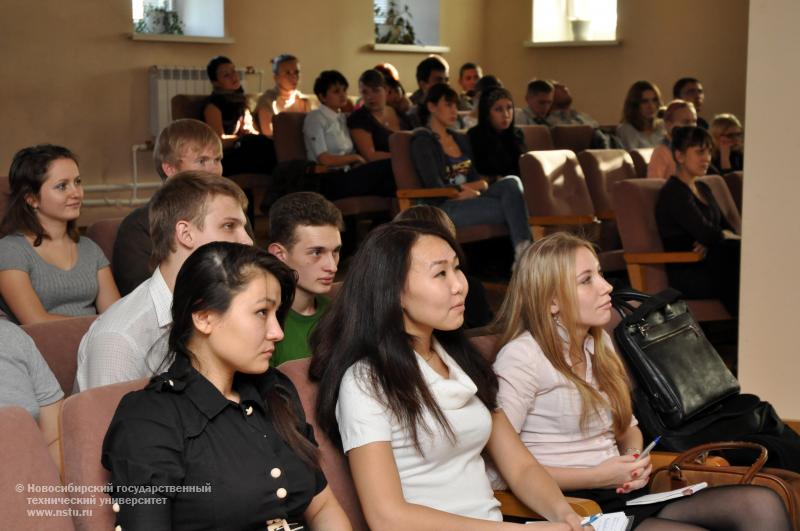 18.10.12 18 октября в НГТУ пройдут выступления представителей польских вузов, фотография: В. Кравченко