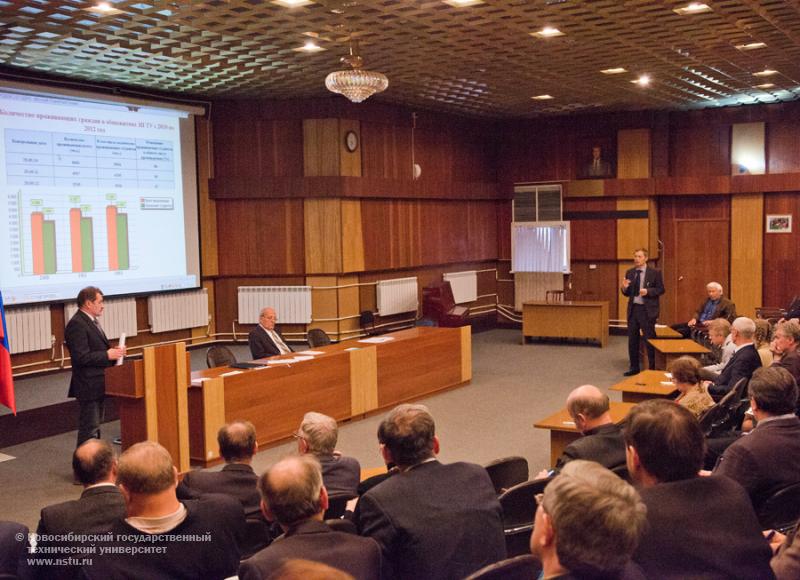 31.10.12 Заседание Ученого совета НГТУ , фотография: В. Невидимов