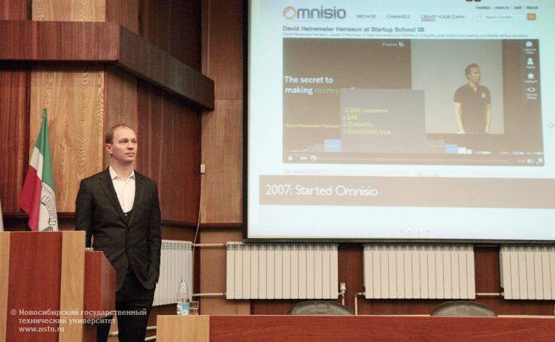 11.12.12 Лекция «Как запустить свой стартап в Google: уроки Силиконовой долины» , фотография: В. Невидимов