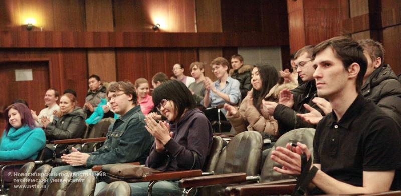 11.12.12 Лекция «Как запустить свой стартап в Google: уроки Силиконовой долины» , фотография: В. Невидимов