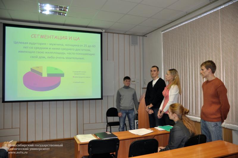 20.11.12 20-22 ноября в НГТУ пройдут защиты межфакультетских студенческих инновационных проектов , фотография: В. Кравченко