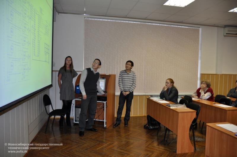 20.11.12 20-22 ноября в НГТУ пройдут защиты межфакультетских студенческих инновационных проектов , фотография: В. Кравченко