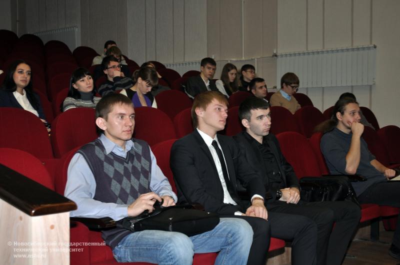 30.11.12 Всероссийская научная конференция студентов, аспирантов и молодых ученых «Наука. Технологии. Инновации», фотография: В. Кравченко