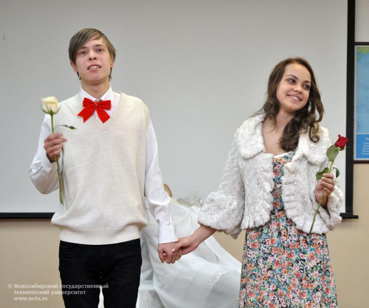 25.12.12 Праздник Рождества Merry Christmas в НГТУ , фотография: В. Кравченко
