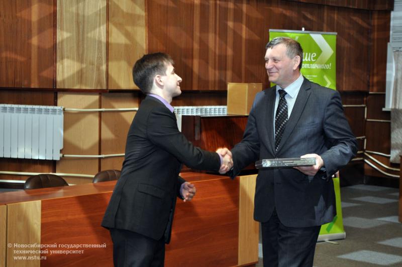 27.02.13 Студенты НГТУ – стипендиаты фонда В.Потанина , фотография: В. Кравченко