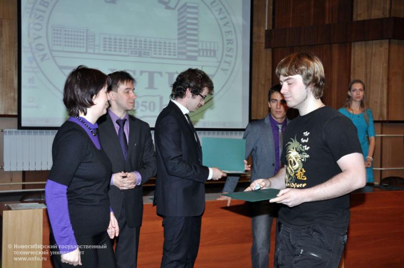 27.02.13 Студенты НГТУ – стипендиаты фонда В.Потанина , фотография: В. Кравченко