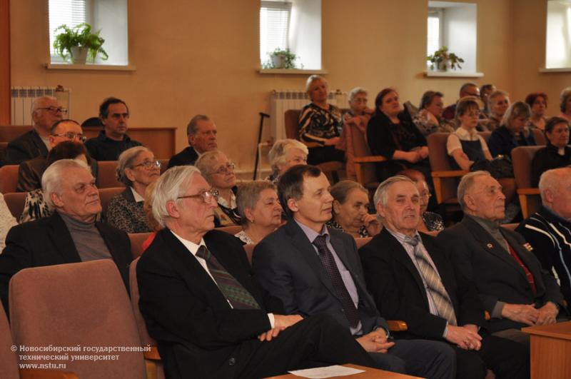 10.04.13 Собрание ветеранской организации НГТУ , фотография: В. Кравченко