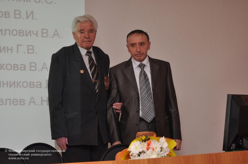 10.04.13 Собрание ветеранской организации НГТУ , фотография: В. Кравченко