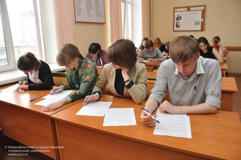 23.04.2013 VIII Городская олимпиада по русскому языку и культуре речи среди студентов технических специальностей, фотография: В. Кравченко