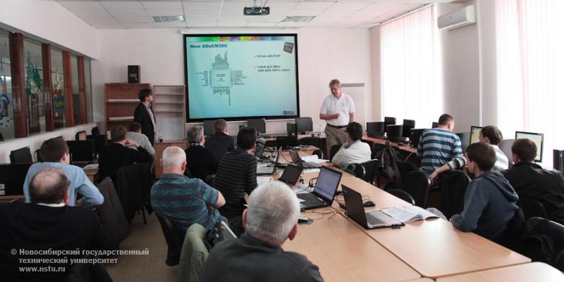 21.05.13 Семинар компании Analog Devices в НГТУ , фотография: В. Невидимов