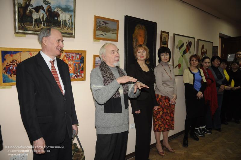 11.12.13 11 декабря в НГТУ состоится открытие международной художественной выставки «Салют, Евразия!» , фотография: В. Кравченко