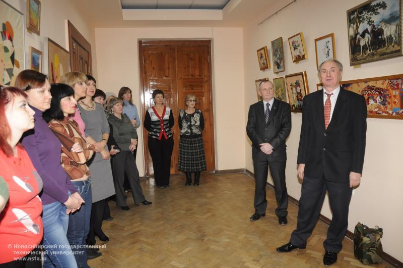 11.12.13 11 декабря в НГТУ состоится открытие международной художественной выставки «Салют, Евразия!» , фотография: В. Кравченко