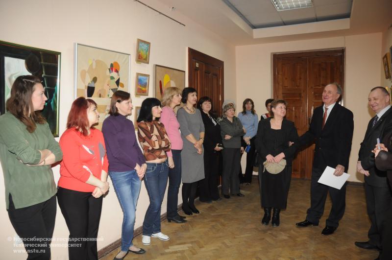 11.12.13 11 декабря в НГТУ состоится открытие международной художественной выставки «Салют, Евразия!» , фотография: В. Кравченко