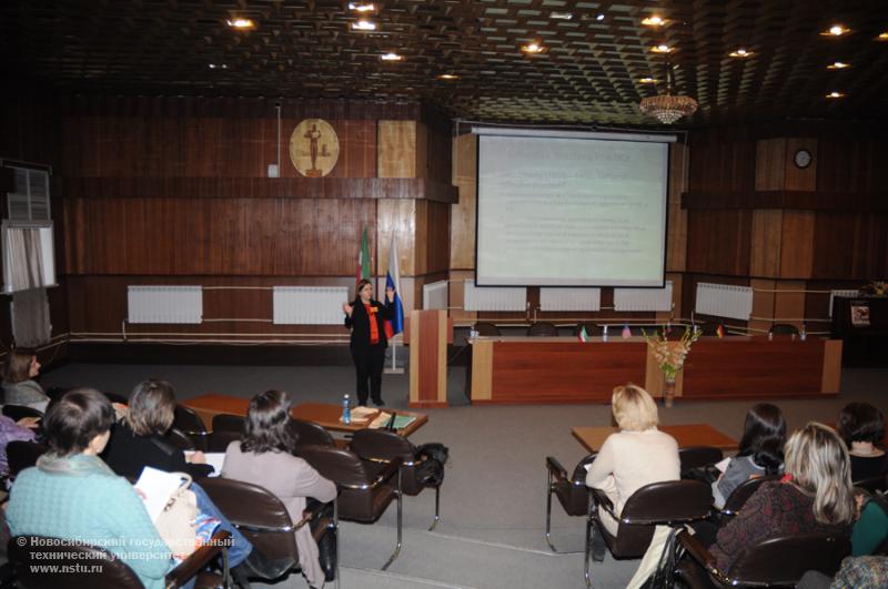 6.01.2013. 10 Международная зимняя методическая школа для преподавателей английского языка, фотография: В. Кравченко