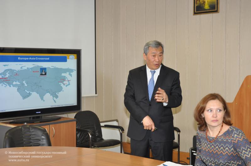 01.03.14 Визит в НГТУ делегации из университета Ландсхут, фотография: В. Кравченко