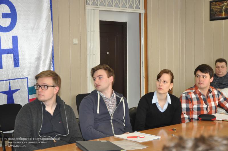 01.03.14 Визит в НГТУ делегации из университета Ландсхут, фотография: В. Кравченко
