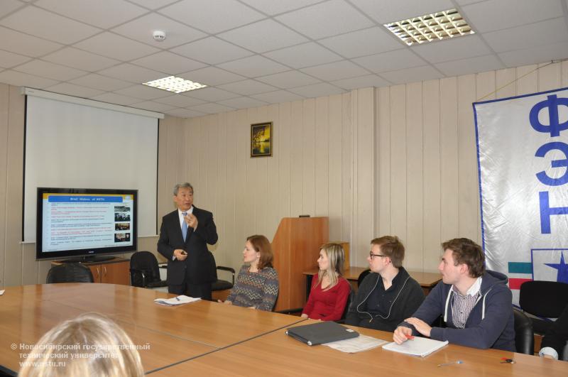 01.03.14 Визит в НГТУ делегации из университета Ландсхут, фотография: В. Кравченко