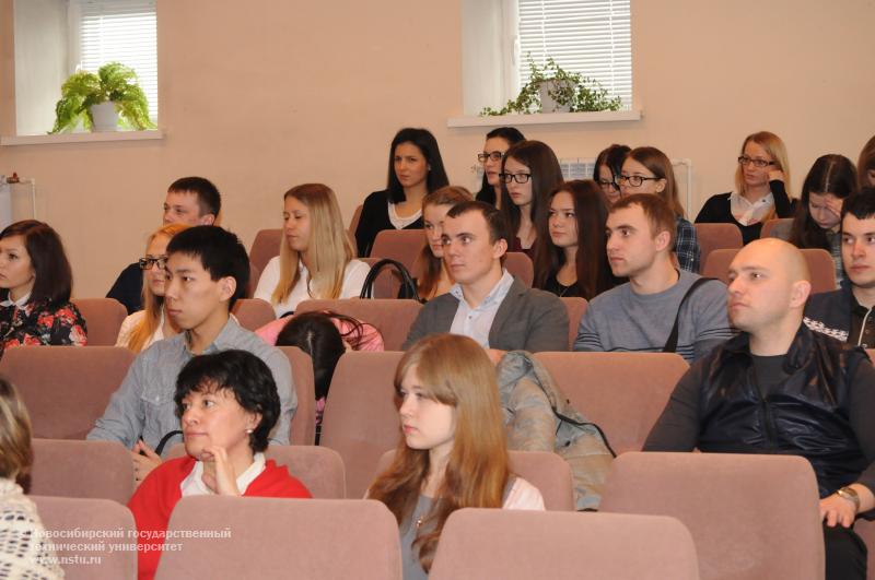 01.03.14 Визит в НГТУ делегации из университета Ландсхут, фотография: В. Кравченко