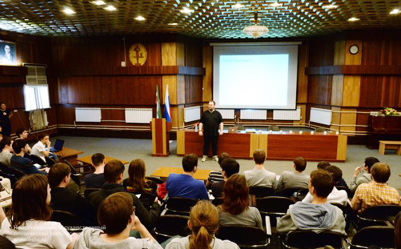 31.03.14     Встреча представителей компании «Яндекс» со студентами состоится в НГТУ , фотография: В. Невидимов