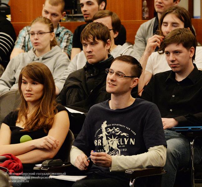 31.03.14 Встреча представителей компании «Яндекс» со студентами состоится в НГТУ , фотография: В. Невидимов