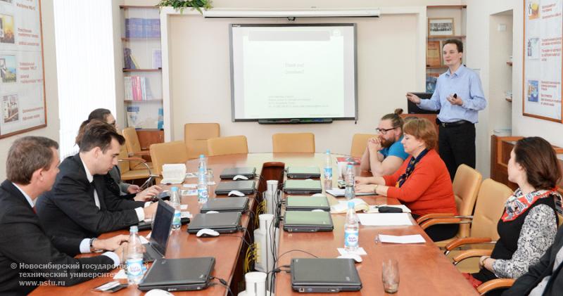 21.03.14 21 марта НГТУ посетила делегация австралийских университетов, фотография: В. Невидимов
