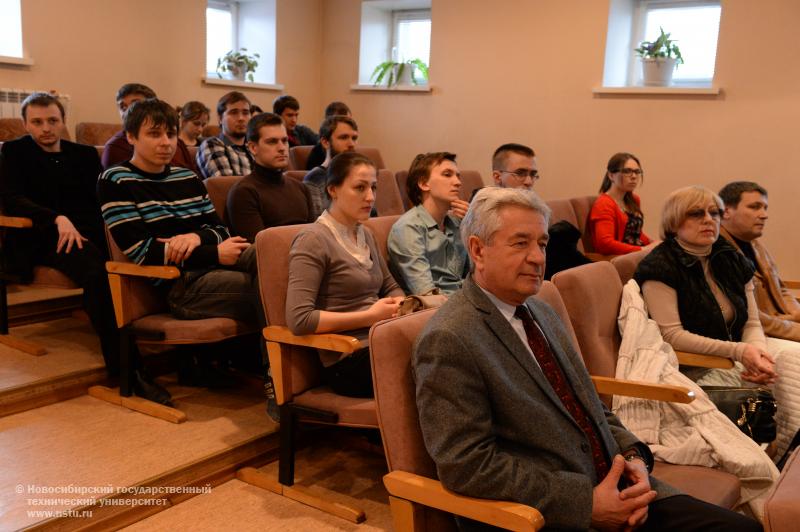 22.04.14 22 апреля в НГТУ прочтут доклады сотрудники Таллинского технического университета , фотография: В. Невидимов