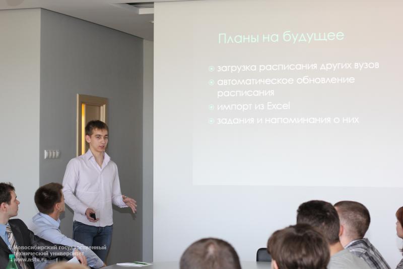04.06.14 Итоги конкурса молодых разработчиков приложений. В. Петракович, АВТФ , фотография: Фото предоставлены компанией