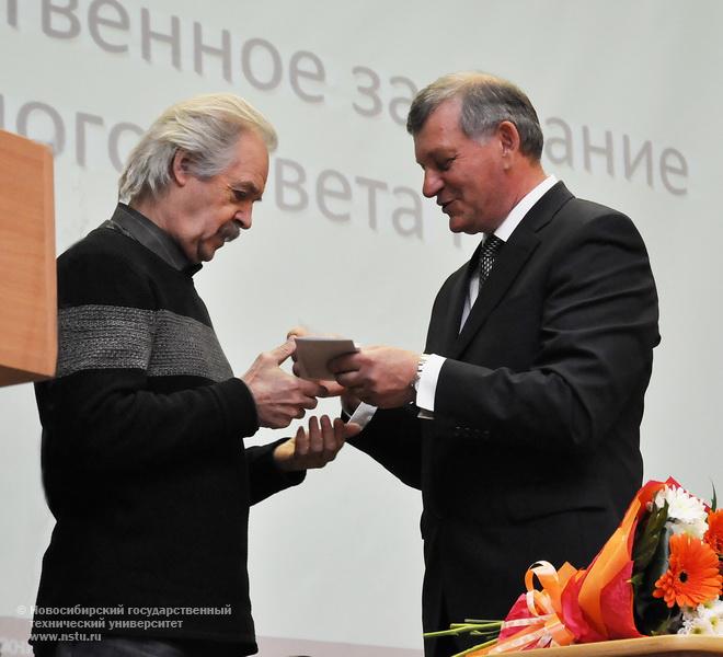 Торжественное заседание Ученого совета в рамках празднования Дня НГТУ , фотография: А. Копалов