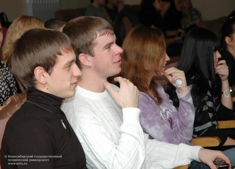 20.11.07 - 21.11.07 В НГТУ пройдет студенческий кинофестиваль , фотография: В. Невидимов