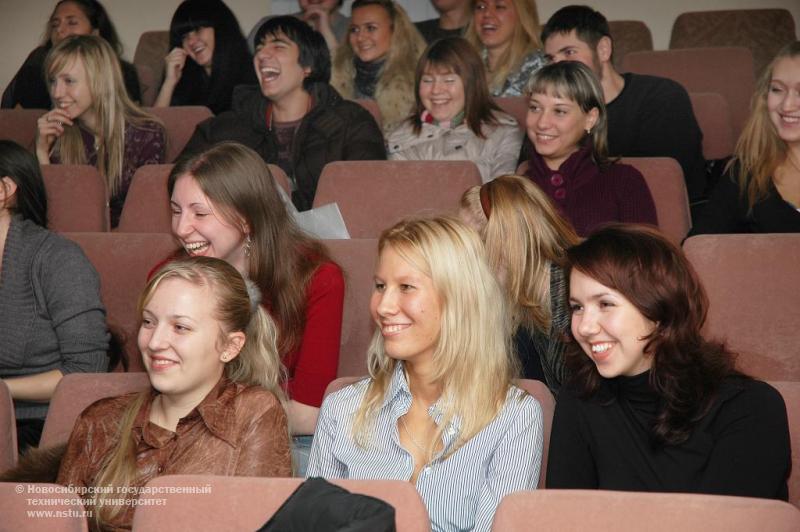 20.11.07 - 21.11.07 В НГТУ пройдет студенческий кинофестиваль , фотография: В. Невидимов