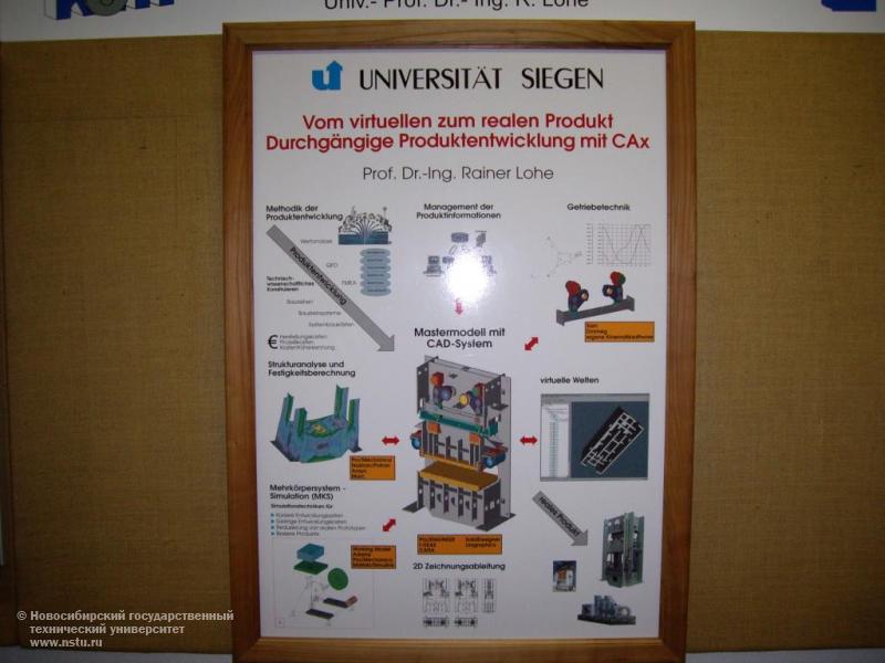 Курсы повышения квалификации и стажировки – 2007. Университет г. Зиген (Германия), фотография: В. Невидимов