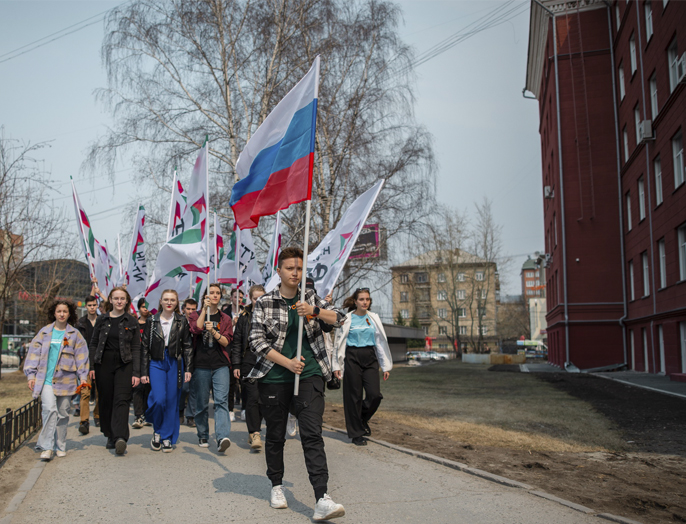 Акция «Наследники Победы» прошла в НГТУ НЭТИ