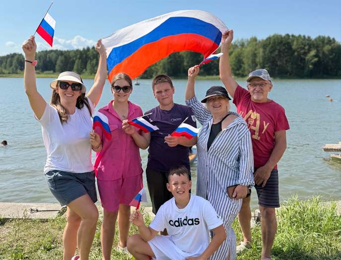 День флага отметили по-спортивному