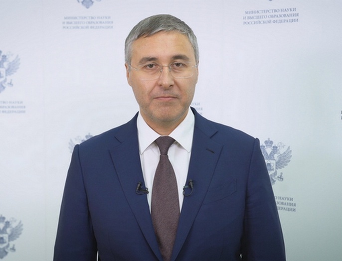 Видеообращение Министра науки и высшего образования РФ Валерия Фалькова ко Дню российской науки
